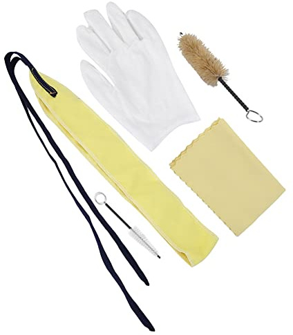 Trompete Reinigung Pflege Kit Trompetenreinigungsset Trompeten Zubehör Trompeten-Wartungswerkzeuge, Musikinstrumenten-Wartung, Pflegeset, Zubehör, Komplette Wartungswerkzeuge für Musiker