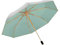 ThreeH Paraguas plegable Protección solar UPF 50+ Paraguas compacto de viaje Marco de fibra de vidrio reforzado Capa de recubrimiento plateado,Verde