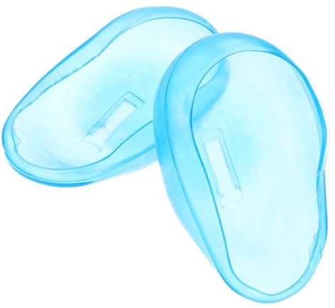 CAXUSD Lot de 2 protections auditives durables en silicone pour la douche et le salon de coiffure, accessoires de soins capillaires, protection contre l'eau