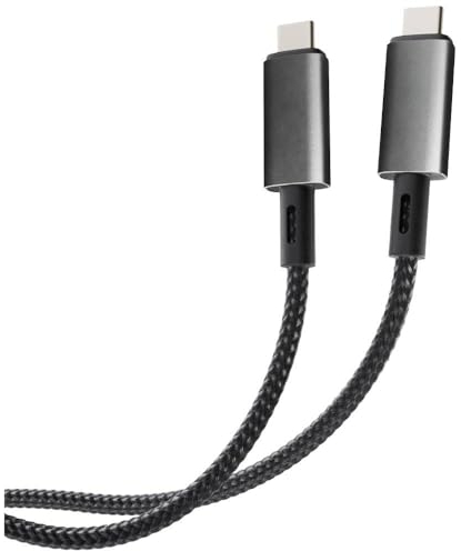 VIVANCO USB-C® Kabel USB4® USB-C® Schwarz 64014