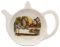 Alice's Adventures in Wonderland - Tea Party Design Melamine Tea Bag Coaster Tidy