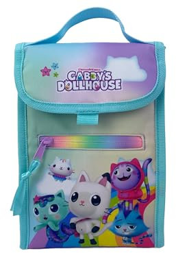 CyP Brands- Gabby, Porta merienda, Bolsa de merienda, Isotérmica, Lunch Bag, Up, Multicolor, Producto Oficial