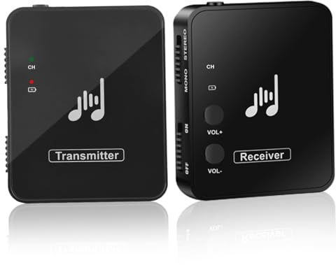Toyvian Kabelloses in Ear Monitor-System Mit Langanhaltender Batterie Einfacher Einrichtung Und Klarem Audio Für Studio-proben Und Live-Performances