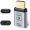 RUIZHI USB C to HDMI Adapter, 4K@60Hz - USB C to HDTV/DP Adapter for MacBook, Windows, Android, Phone & More, Type C 3.1 Gen2, Aluminium