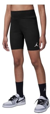 Jordan Radfahrer-Mädchen mit hoher Taille, Schwarz, 12 Jahre