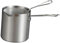 MUCKLILY 1Juego Freidora Inoxidable Tempura Olla de Cocina con Utensilio Resistente Corrosión Cocinas de Inducción y Gas