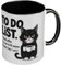 Taza de café con diseño de gato - Vaso reutilizable con aislamiento térmico para el hogar, la oficina y el estudio