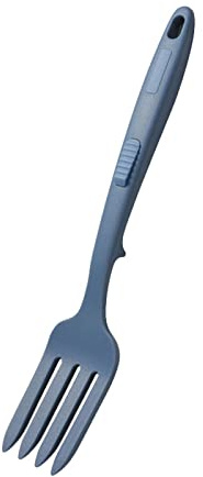 Fourchette flexible en silicone, grande fourchette de cuisine, fourchette à salade, texture en silicone, accessoires de cuisine