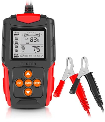 Blei-Säure-Batterietester 12V24V Batterietester CCA Innenwiderstand Messgerät Autobatterieanalysator