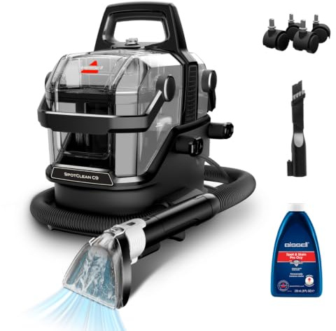 BISSELL SpotClean C9 limpiador de manchas portátil 3911N | Dispositivo portátil de limpieza profunda, limpiador de manchas, para alfombras, escaleras, tapicería