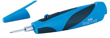 CFH Batterie Lötkolben BK 212 - Mobil einsetzbar im Hobby- und Elektrobereich, in der Feinelektronik und im Modellbau, 6 W / 4,5 V, Lötspitzentemperatur max. 550 °C, schnelle Aufheizzeit