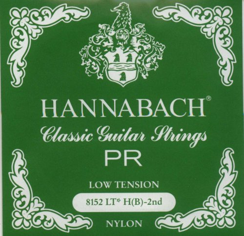 Hannabach Saiten für Klassikgitarre Serie 815 H/B2 Low Tension Silver Special, Gitarrensaiten (hochwertig, Allzweck-Saite für fast jedes Instrument, Gitarrensaiten klassische Gitarre, Made in Germany