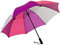 EuroSCHIRM Eberhard Swing Trekking Regenschirm mit Freihänden, Dunkelviolett/Magenta/Lila/Grau, Taille unique
