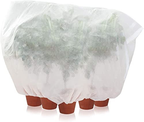 AMAZY Cappuccio di Protezione Piante | Telo Antigelo Piante (XXL) – Copri Piante Antigelo per Proteggere in Inverno da Gelo, Vento e Pioggia (360x250 cm)