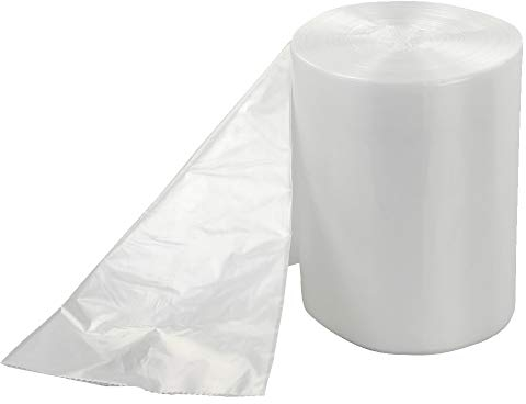 Ucake Sacs Poubelle 50 Litre, Transparent Sachet Poubelle, 100 Sacs, 1 Rouleau