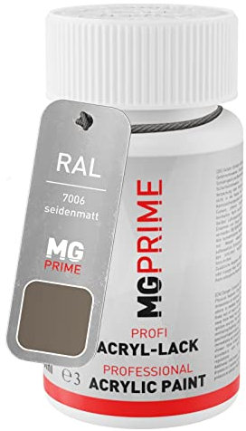 MG PRIME RAL 7006 Beigegrau/Beige grey seidenmatt Lackstift 50 ml schnelltrocknend