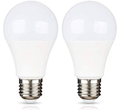 Akynite Glühbirne E27 12V LED 9W Warmweiß 3000K für Wohnmobil Gartenhaus, 270 Grad 750LM, E27 24 Volt Garagelampe, AC DC E27 12V 24V LED-Lampe für Garage Kabine, Nicht Dimmbar, 2er-Set