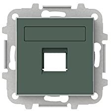 Cache prise informatique avec volet roulant série Sky de Niessen - commode