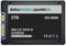 dekoelektropunktde 2 to Disque Dur SSD Convient pour ASUS TUF Gaming B550-PLUS (WI-FI) Carte mère, Remplacement Alternatif 2,5 SATA3