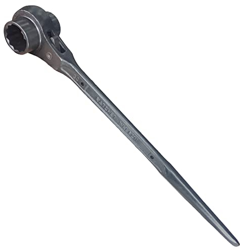 WEDO Steckschlüssel,Schlagratschenschlüssel,40 Chrom-Vanadium-Stahl Stecknuss-Adapter,24X30mm,Länge mm,Schraubenschlüssel,Schwarz,Korrosionsbeständig