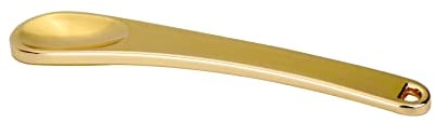 1-Pack Mask Applicator Cosmetic Scraper Cream Scoop Applicator For Facial Makeup, Cream Scoop Beauty Spatula (gold)