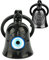 Cloche gardien de navire de guerre pour moto : cadeau de moto Gremlin Bell Moto, mauvais œil porte-clés accessoires de moto, cadeaux viking porte-bonheur pour homme et femme