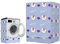 Highdi Housse de Protection pour Machine à Laver, Chargement Frontal Housse Étanche à l'eau et à La Poussière avec Ouverture Frontale pour Linge Domestique (Capacité ~ 12KG,Violet)