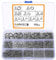 Zxglxinyao Arandelas de seguridad divididas,900 piezas de arandelas de resorte de acero inoxidable,de anillo divididas,juntas elásticas para pernos,tornillos,2,1/8'',5/32'',3/16'',1/4'',5/16''