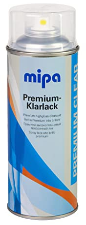 MIPA Premium Klarlack Spray seidenmatt 400 ml Autolack lackieren