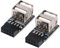 chenyang 2 Pack USB 2.0 Frontpanel Header 9/10Pin 1 maschio a 2 prese USB 2.0 ad angolo di 90° scheda madre intestazione porta adattatore di prolunga