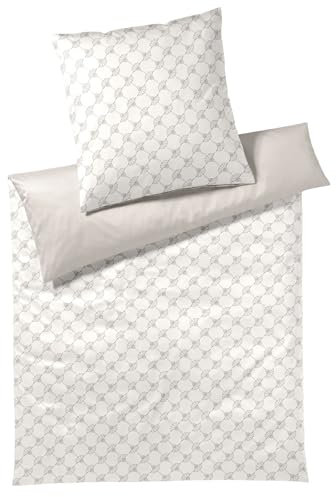 JOOP! Bettwäsche Cornflower Double Light Cream Kissenbezug einzeln 40x40 cm