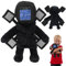 Toilet Titan Tv Man Plush Toy, Speakerman PlüSchspielzeug, Toilet Titan Tv Man Plush Toy, Toiletten Tv Man, Tv Man Toilet Plush, Toilet Plush Tv Man Titan Karneval
