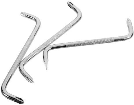 jojofuny 3 Stück Winkelschraubendreher Chrom Vanadium Stahl Rutschfest Ergonomisch Griff Für Enge Stellen Möbelmontage Elektronikreparatur