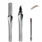 Eyebrow Pen with Ultra-fine Double-Fork-Tip, Eyebrow Pencil for Natural Hair-Like Brows, Waterproof, Smudge-Proof, Lightweight and Non-clumping, Long-Lasting Wear (Light Brown)