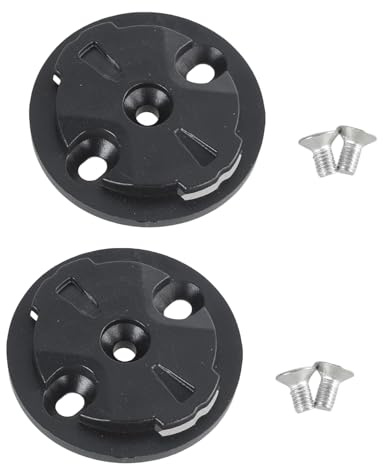 SIXHAOBU Lot de 2 Supports pour Ordinateur de vélo, Base Adaptateur de Support de vélo, Support d'ordinateur de vélo, Base Fixe siège Masculin, pièces de Rechange en Plastique pour Garmin