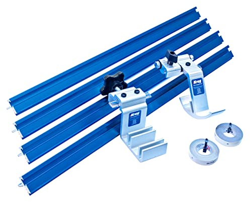 Kreg KMS8000 Precision Trak and Stops Kit, Blue