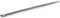 SCHELL 102040699 Flexible Schläuche Clean-Fix S mit Edelstahl-Drahtumflechtung , Verbindungsschlauch flexibel, 300 mm lang , Schlauch mit Konus-Quetschverschraubung G 3/8 AG x , 10, Rohrstutzen , 10