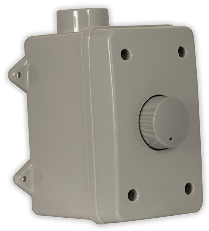 Theater Solutions OVCDG Outdoor Speaker Volume Control Gray Weatherproof Dial Switch