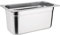 Vogue Gastronorm Pan 1/3, Stainless Steel Tray, Depth: 150 mm, Capacity: 5.7 Litres, Hot and Cold Food Storage Container, Bain Marie Compatible, Lid Sold Separately, K934