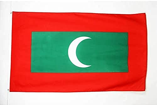 BANDIERA MALDIVE 150x90cm - BANDIERA MALDIVIANA 90 x 150 cm - AZ FLAG