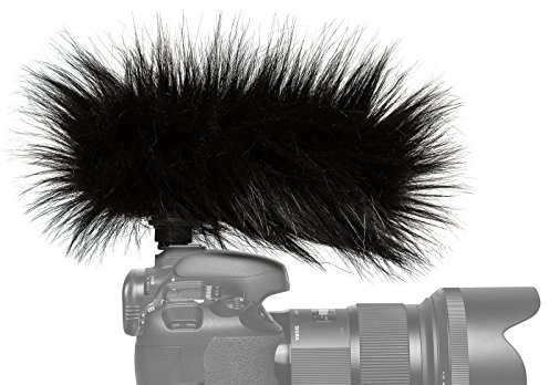 Gutmann Mikrofon Windschutz Fell für Canon DM-50 Handgefertigt in Deutschland