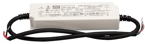 Mean Well LPF-40-24 LED Driver 40W 24V DC 1.67A Fixed Voltage/Constant Current