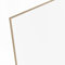 6mm HDF einseitig weiß grundiert Platte 21x30 cm (A4)