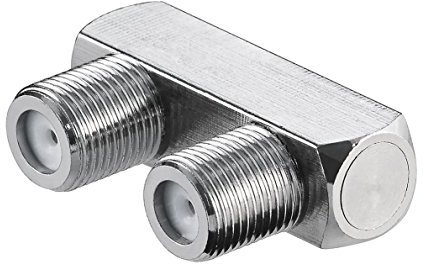 PerfectHD Antennenendstück F-Stecker 1 F-Adapter U-Stück 2x Bu.