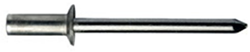 3.2 X 7.5 mm 500 Stück Alu / Edelstahl A2 Becherblindniete Senkkopf Dichtnieten Nieten