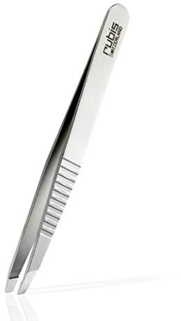Pince à épiler elite Rubis ProGrip - antidérapante - Pince à épiler professionnelle - pour sourcils