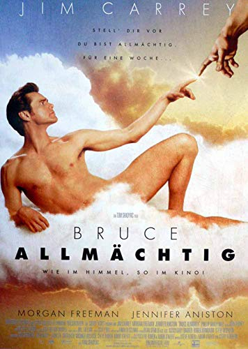 Bruce Allmächtig - Jim Carrey Filmposter gerollt 29x42