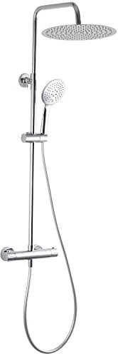 Colonne de douche avec mitigeur thermostatique PALOMA by Eurosanit