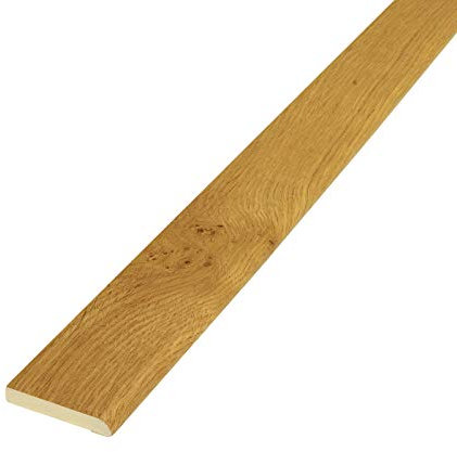 Irish Oak, 45mm x 5m Pencil-Round Architrave uPVC Plastic Window Finishing Trim