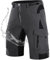 Wespornow Kurze Hosen Herren Cargo Shorts Herren mit 6 Taschen Arbeitshosen Männer Kurz Bermuda Wanderhose Fahrradhose Cargohose Chino Stretch Sommer Wandershorts MTB Hose (Dunkles Grau, XL)
